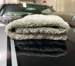 420GSM MICROFIBER ALL PURPOSE DETAIL TOWEL 16"x16" GRAY