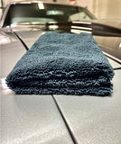 420GSM MICROFIBER ALL PURPOSE DETAIL TOWEL 16"x16" BLACK
